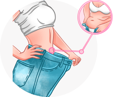 You’re tired of dealing with a belly bulge.