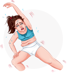 You’re wary of exhausting workouts.